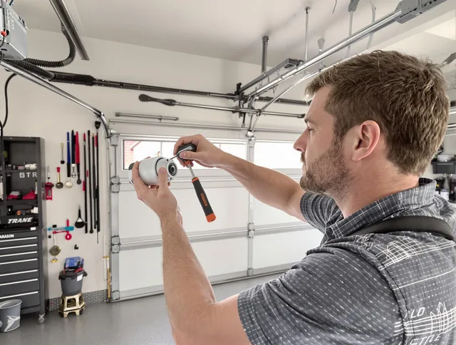 Garage door opener repair service by Avon Garage Door Repair in Avon